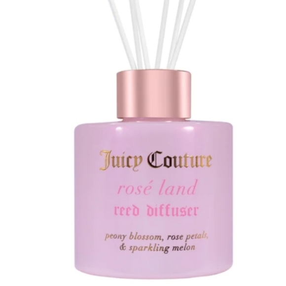 Juicy Couture rose land reed diffuser, 4 ounce, NEW IN BOX - Picture 2 of 6